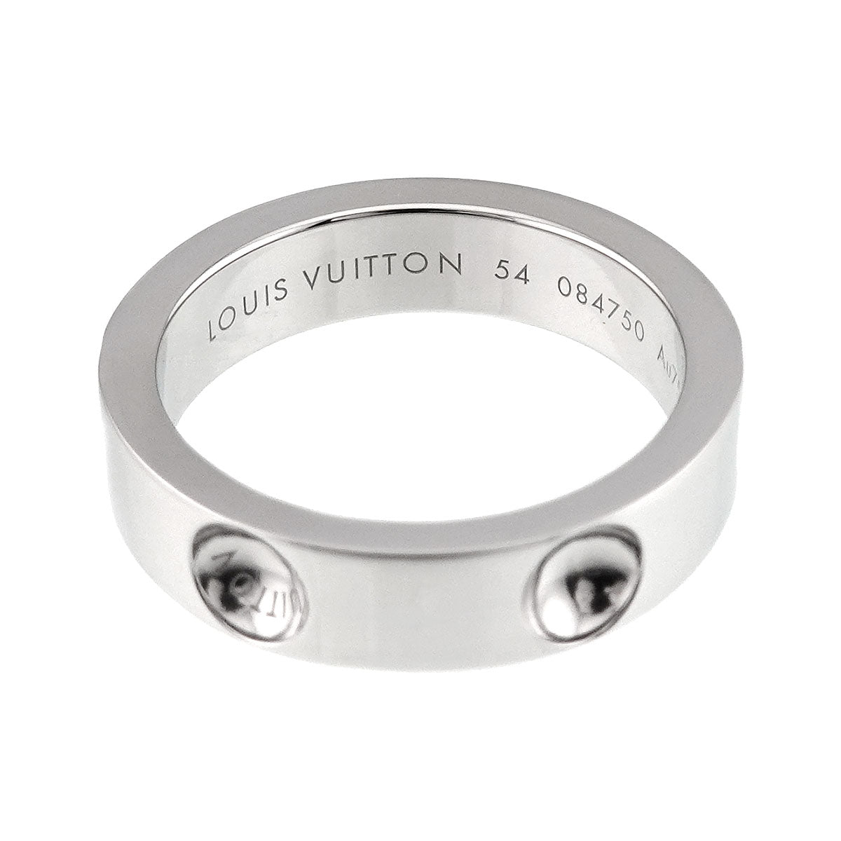 Petit Bague Empreinte Ring 18K WG 750 size54 6.75(US)