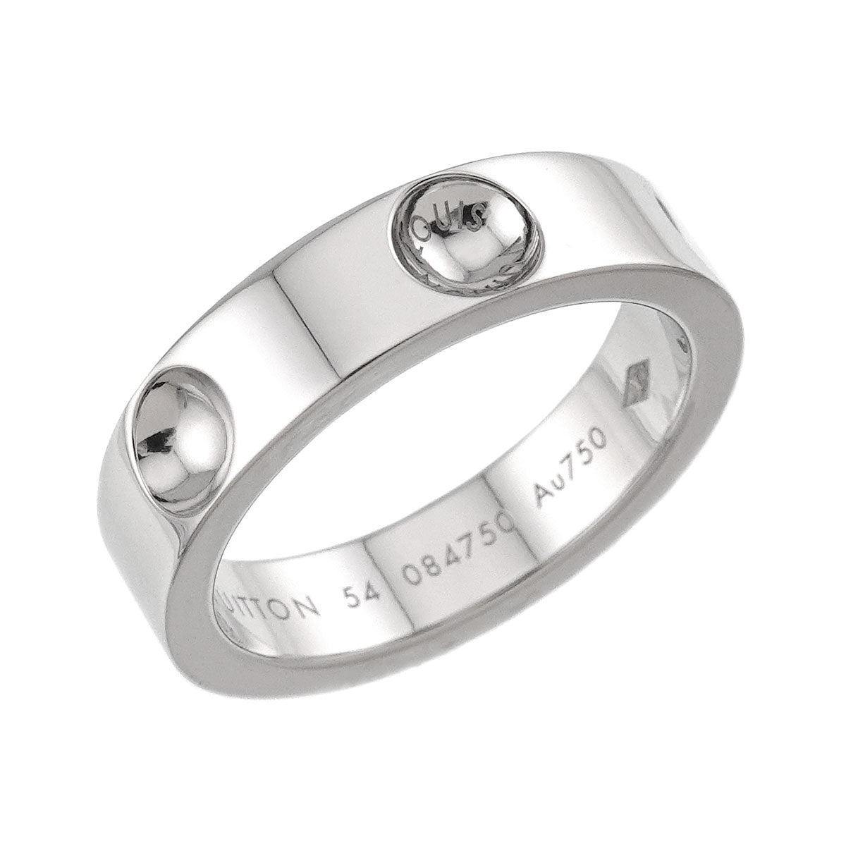 Petit Bague Empreinte Ring 18K WG 750 size54 6.75(US)