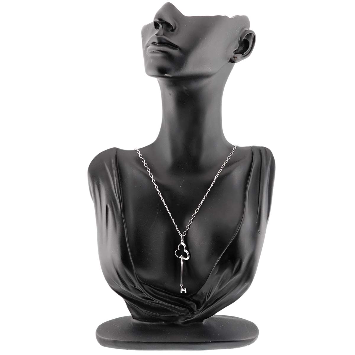 Clover Key Necklace Silver 925
