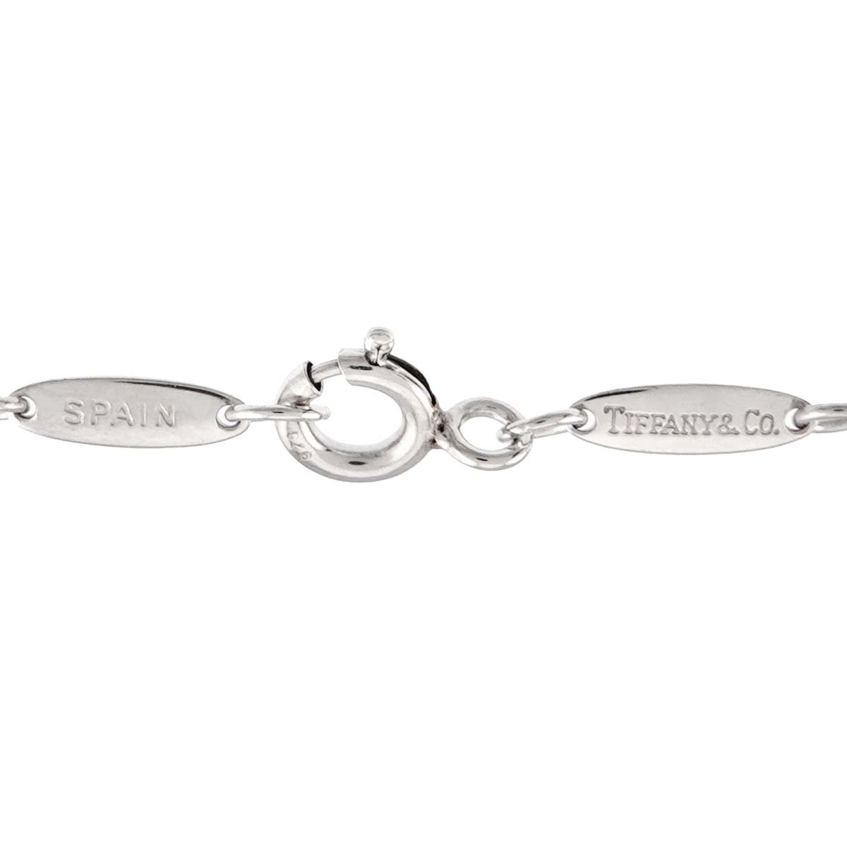 Open Heart Necklace Silver 925