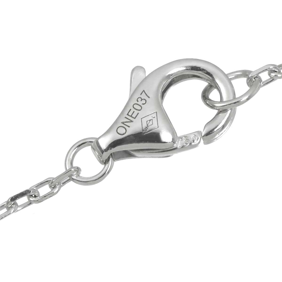 Juste Un Clou Diamond Necklace 18K White Gold 750