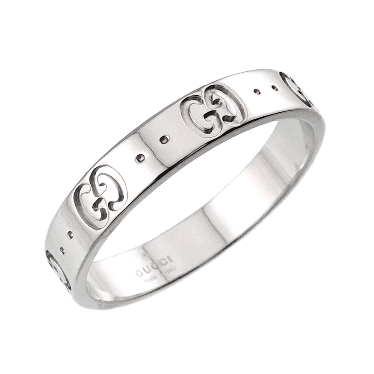 Icon Ring 18K WG White Gold 750 Size21 9-9.5(US)