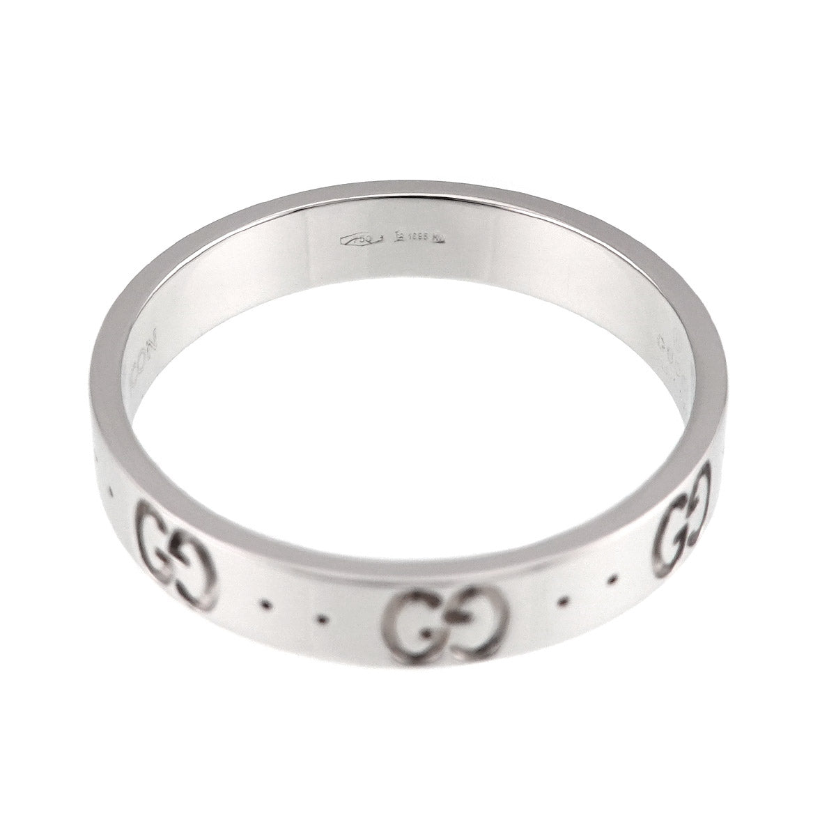 Icon Ring 18K White Gold 750 Size21 9-9.5(US)