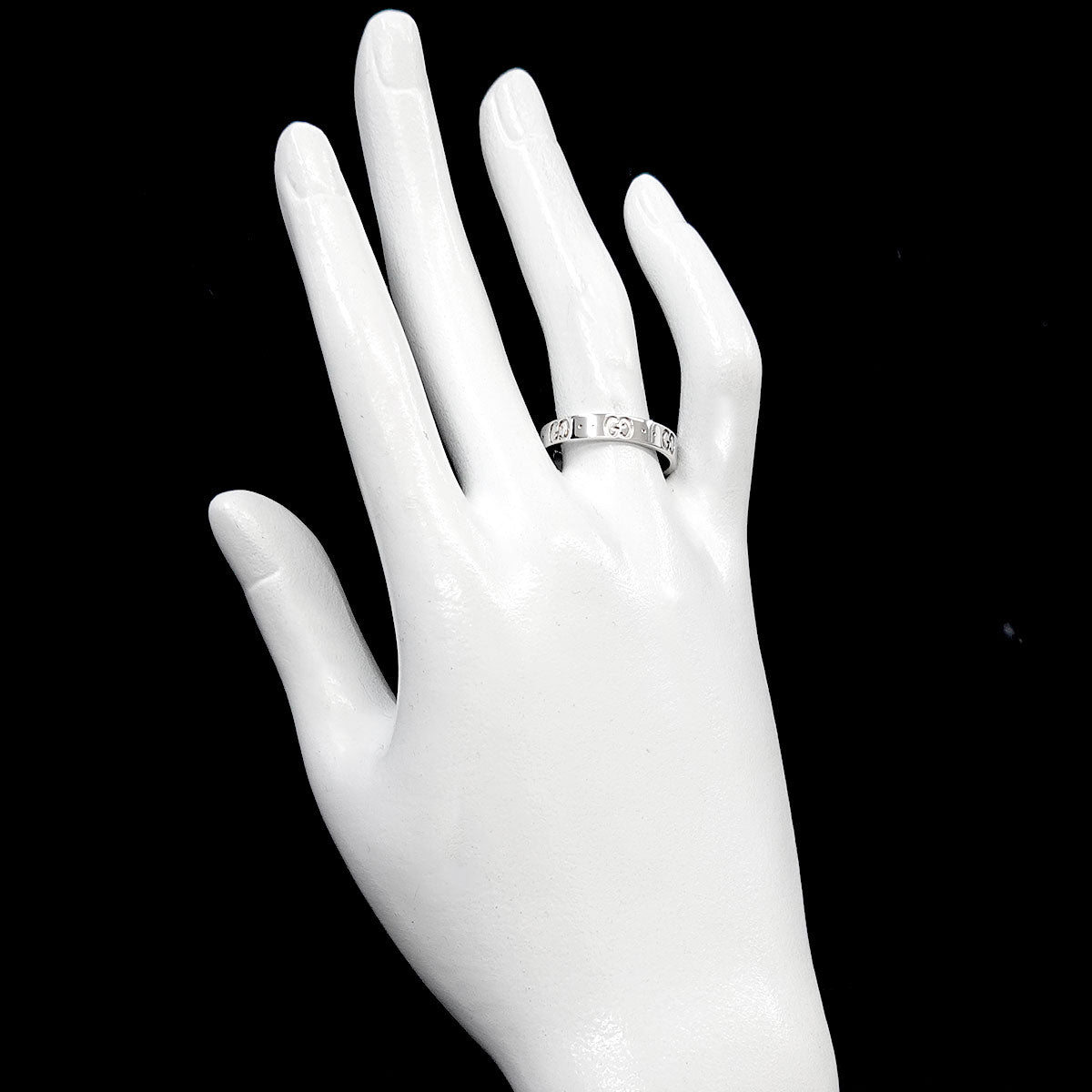 Icon Ring 18K White Gold 750 Size21 9-9.5(US)