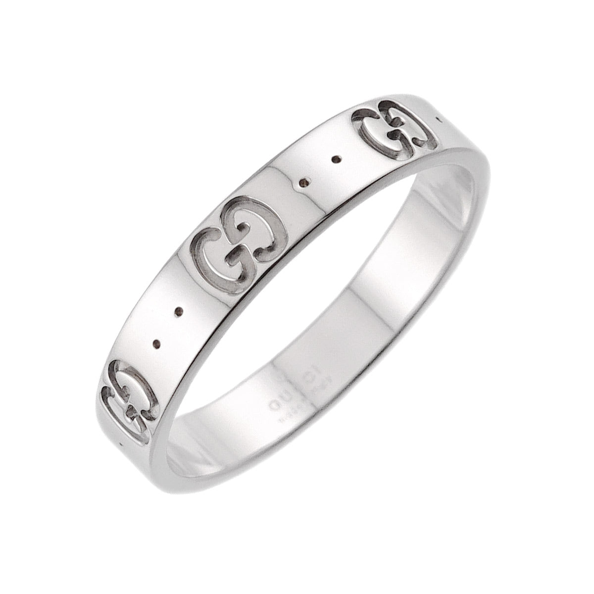 Icon Ring 18K White Gold 750 Size21 9-9.5(US)