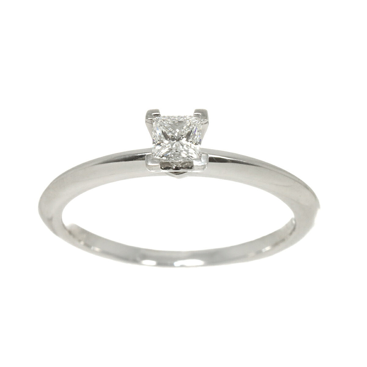 Diamond 0.20ct G/VS1/EX Ring Pt Platinum Size5.25(US)