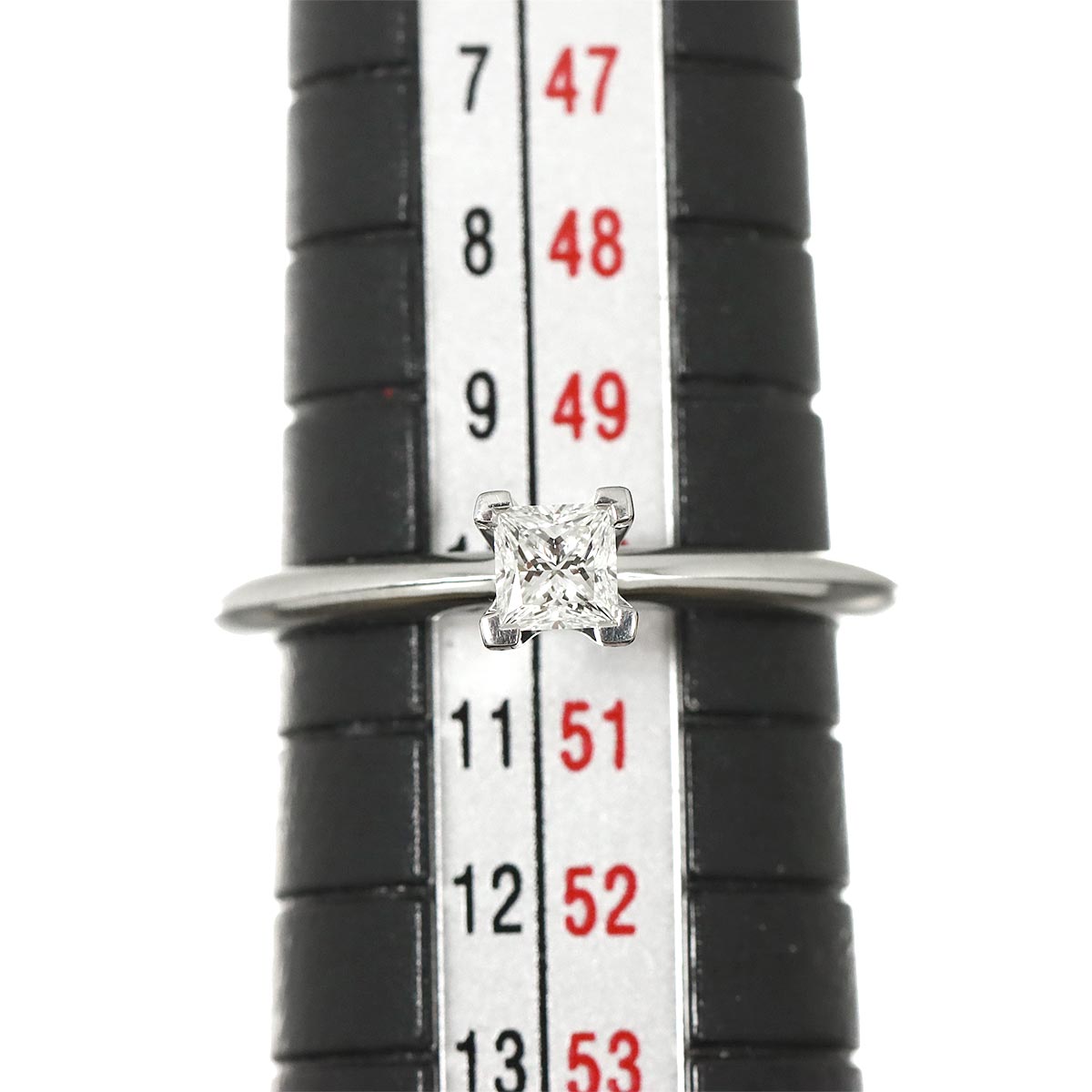 Diamond 0.20ct G/VS1/EX Ring Pt Platinum Size5.25(US)