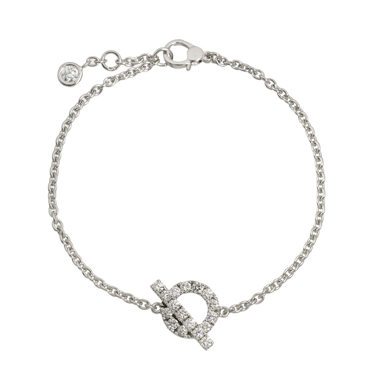 Finesse Diamond 0.55ct SH Bracelet 18K WG 750