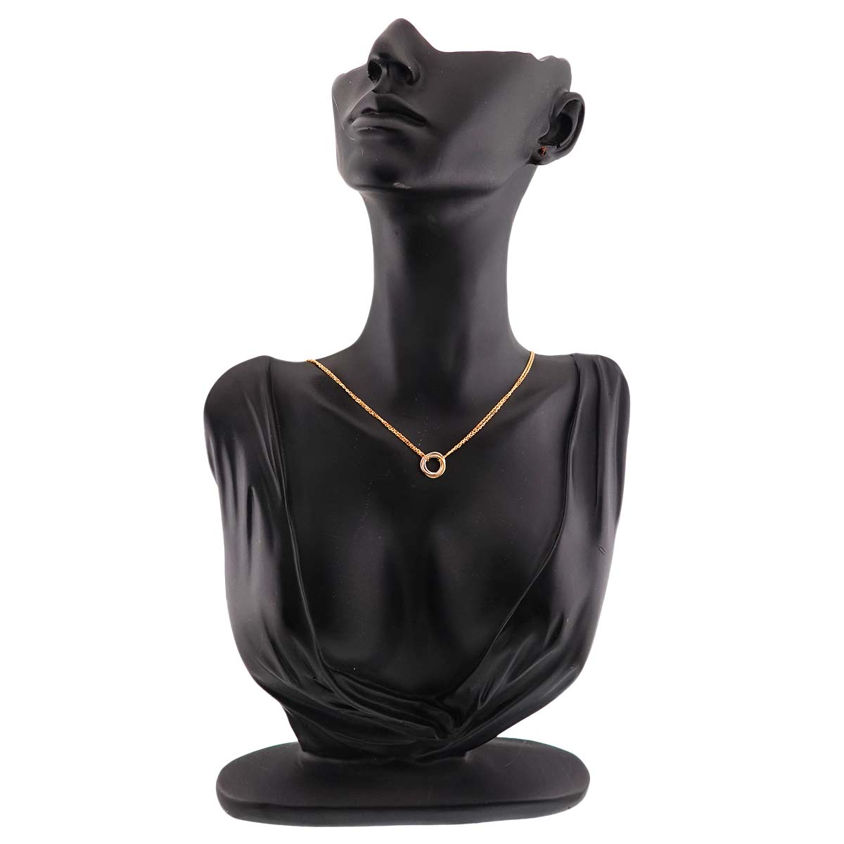 Trinity Mini Necklace 18K YG WG PG 750