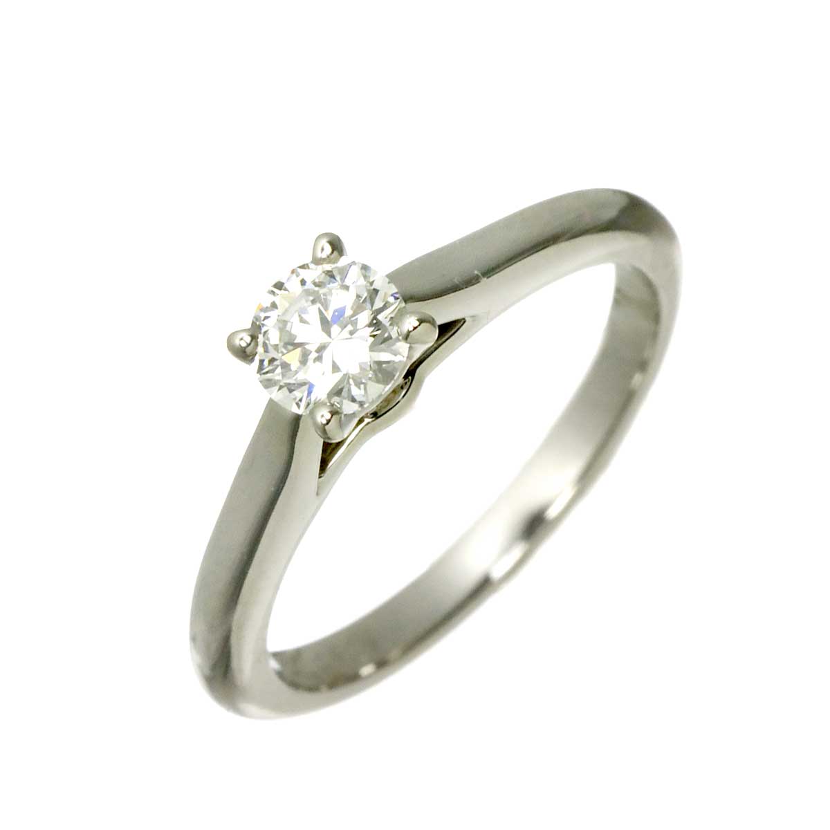 Diamond 0.30ct G/VS1/3EX Ring Platinum size46 3.75(US)
