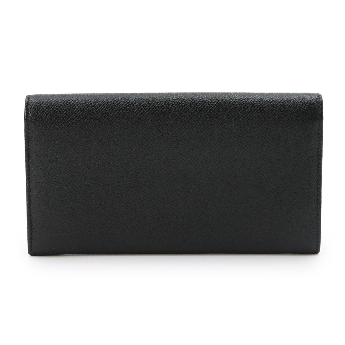 BVLGARIBVLGARI Long Wallet Leather Black 30414 Purse