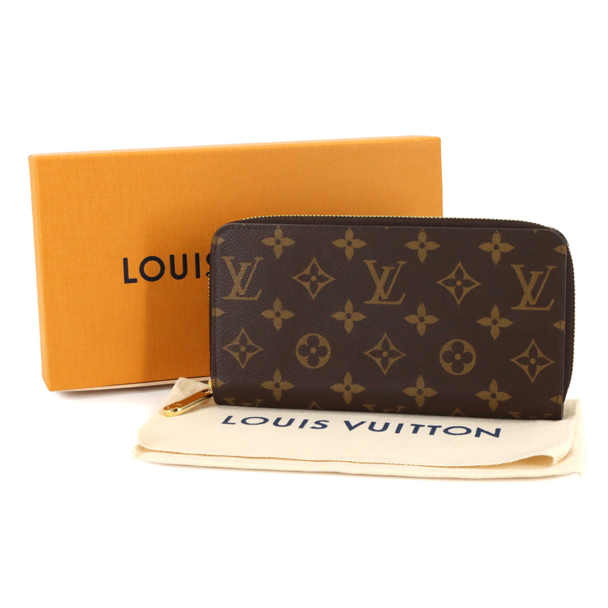 Monogram Zippy Wallet Brown M42616 Purse