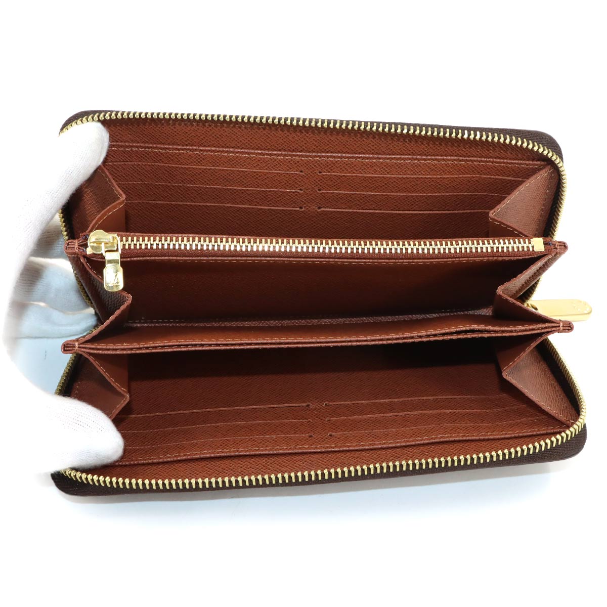 Monogram Zippy Wallet Brown M42616 Purse