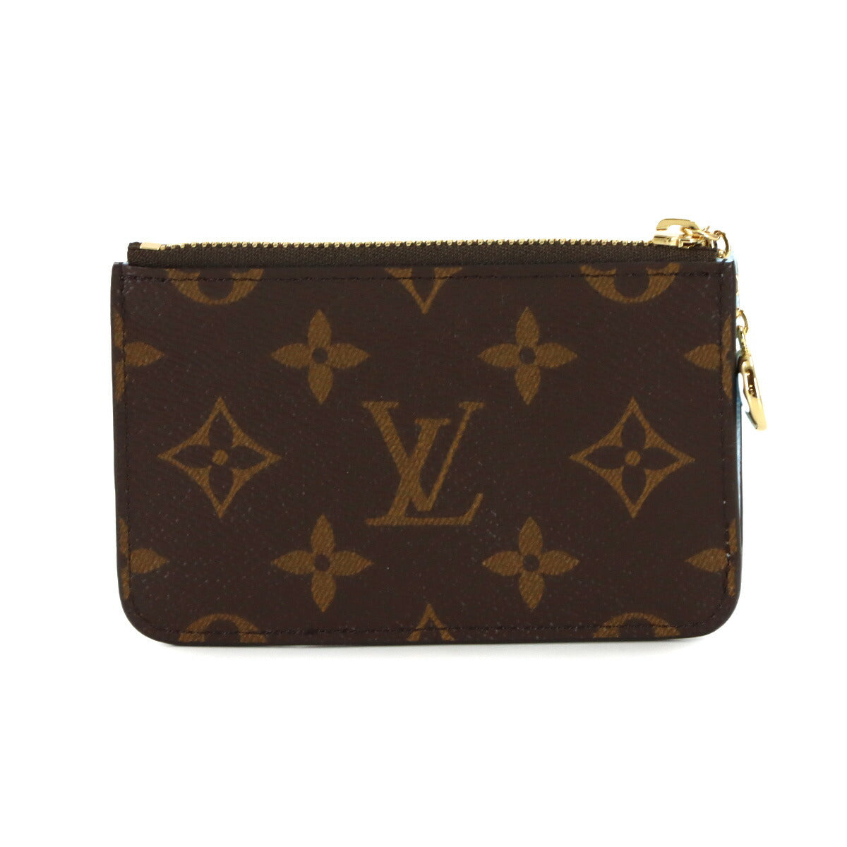 Monogram Card Holder Romy Brown Sky blue M27770 Clover