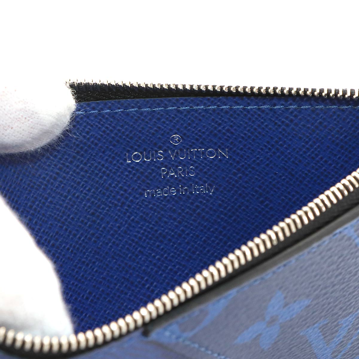 Taigarama Coin Card Holder Case Cobalt M30270