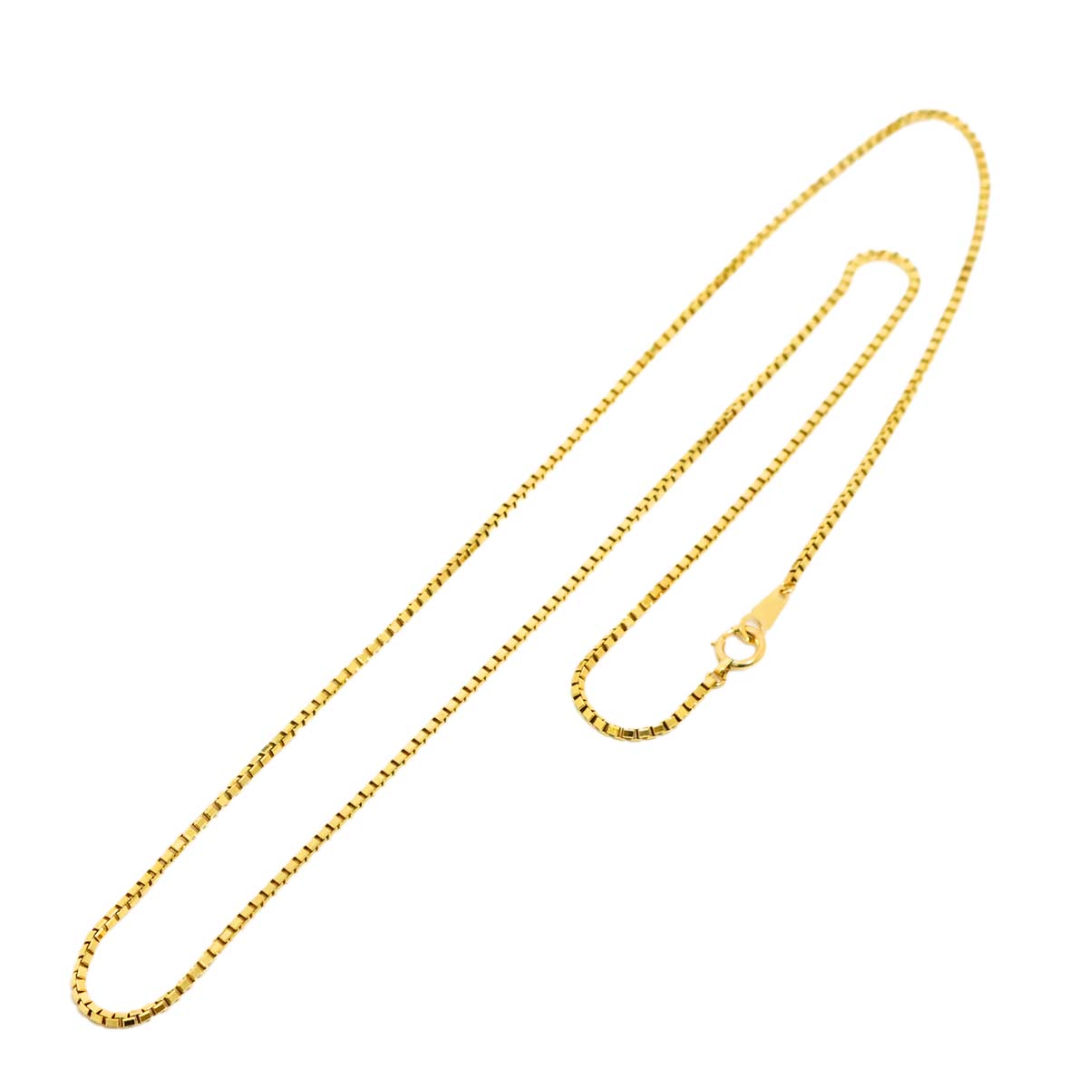 Venetian Necklace 18K K18 YG Yellow Gold 750
