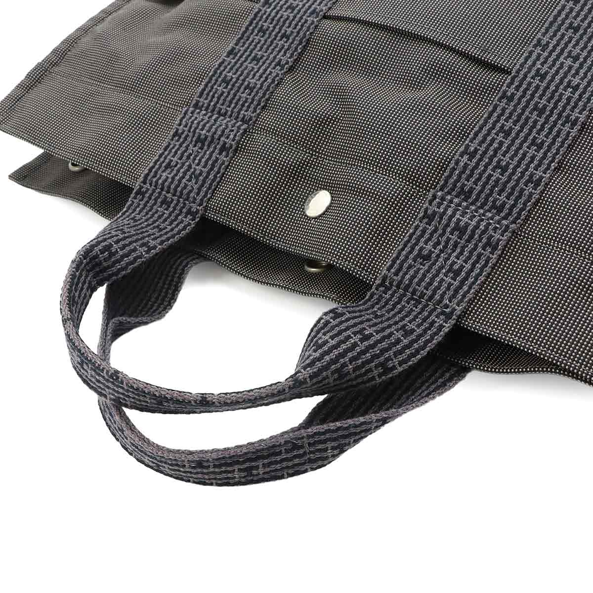 Herline Tote MM Bag Canvas Gray Unisex Purse