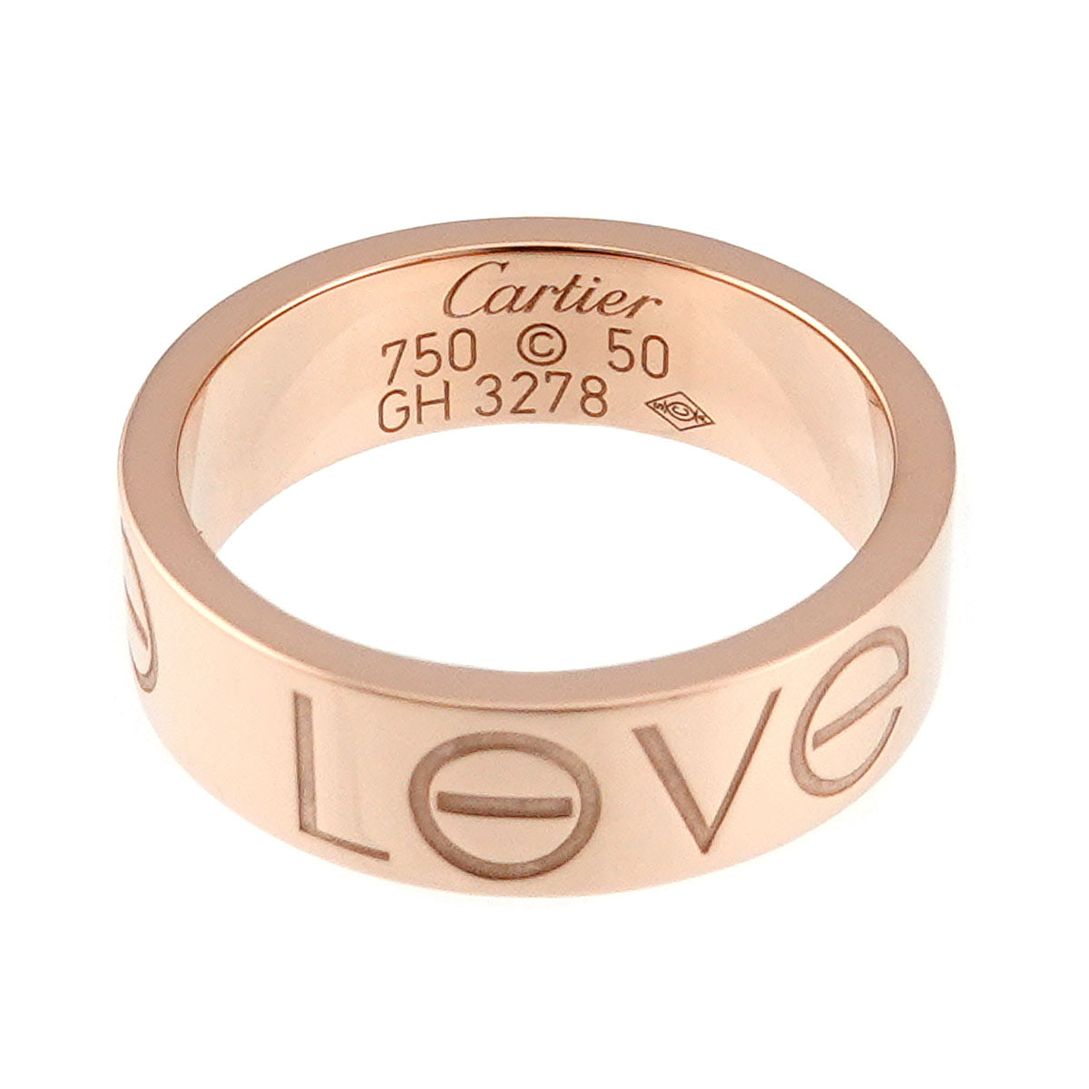 Love Ring 18K Pink Gold 750 size50 5-5.25(US)