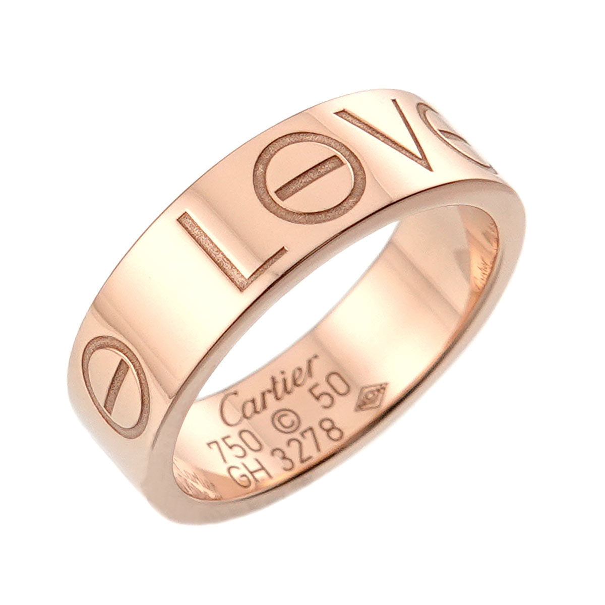 Love Ring 18K Pink Gold 750 size50 5-5.25(US)