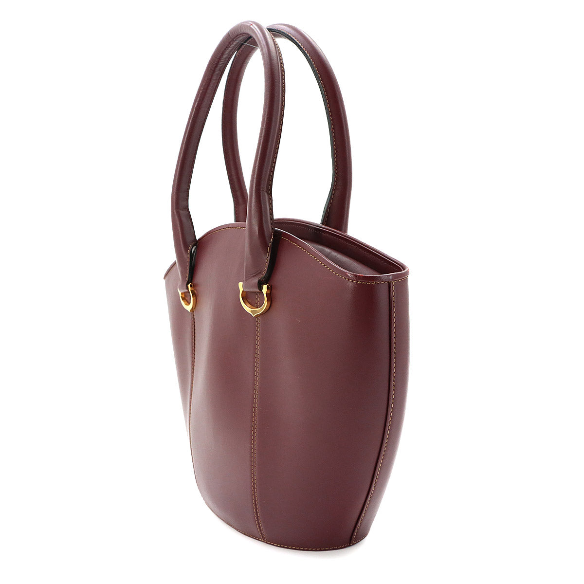 Must Hand Bag Leather Bordeaux Purse