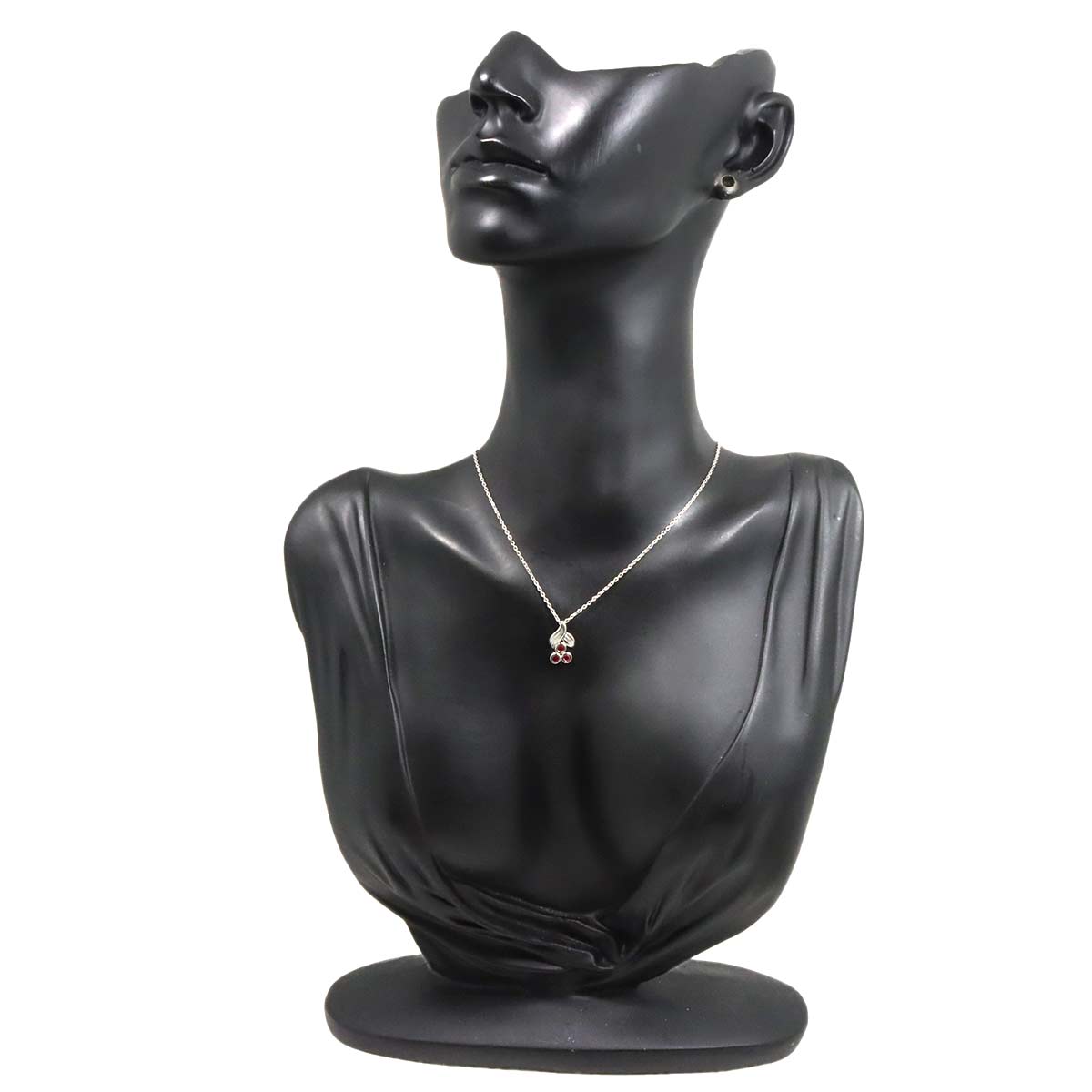 Ruby Necklace Platinum Pt