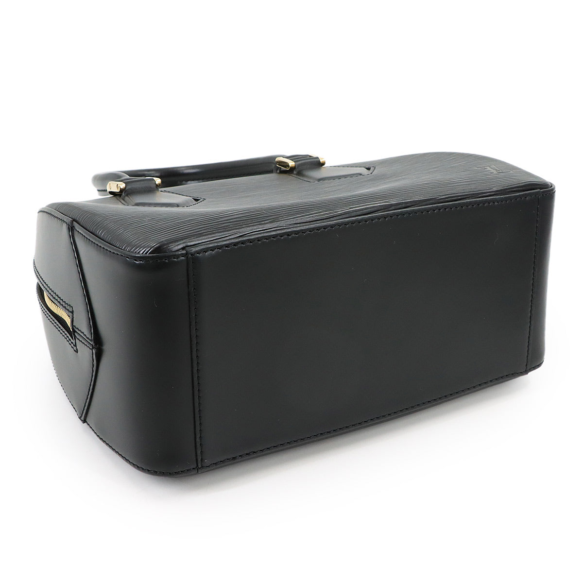 Epi Sablons Hand Bag Noir Black Leather M52042 Purse