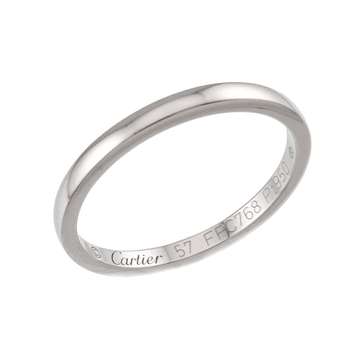 Ballerine Ring Pt Platinum size57 7.75-8(US)