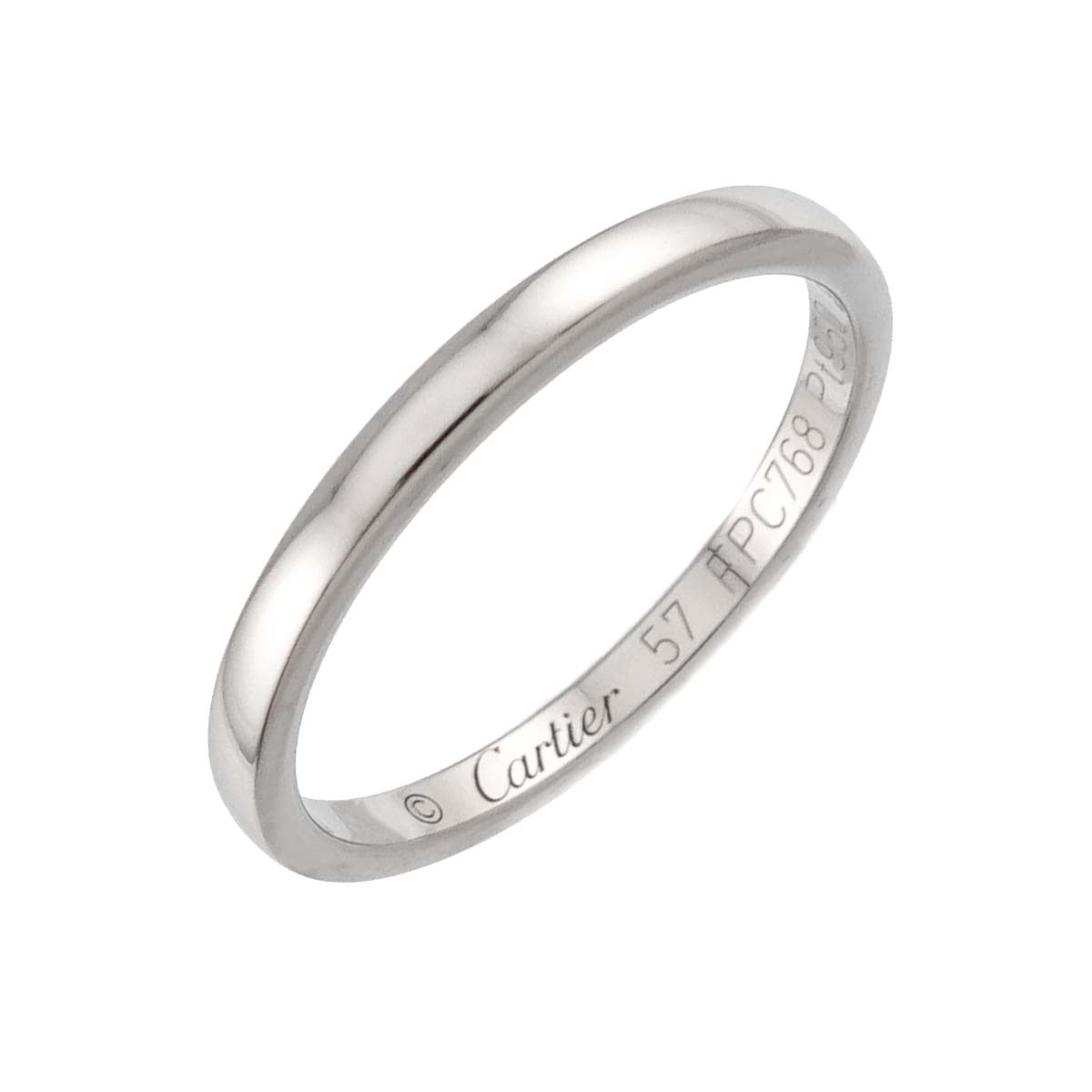 Ballerine Ring Pt Platinum size57 7.75-8(US)