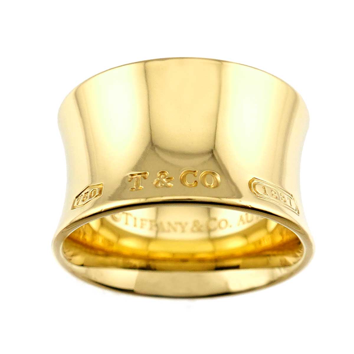 1837 Wide Ring 18K Yellow Gold 750 size6(US)