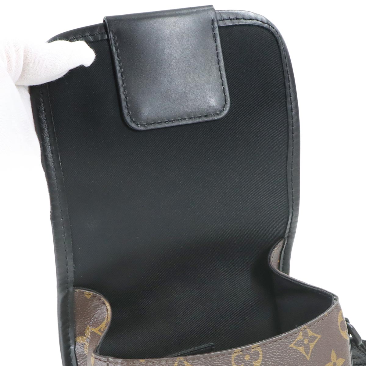 Monogram Macassar Archy Messenger Shoulder Bag M46442