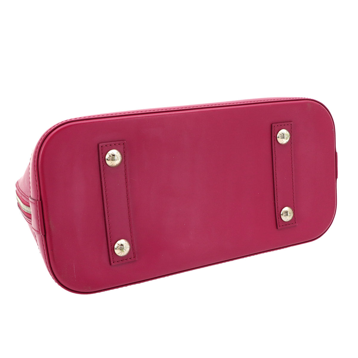 Epi Alma PM Hand Bag Leather Fuchsia M40490 Purse