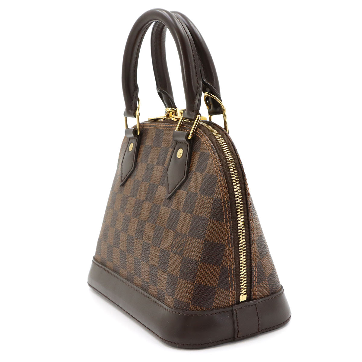 Damier Alma BB Hand Shoulder Bag Ebene N41221 Purse