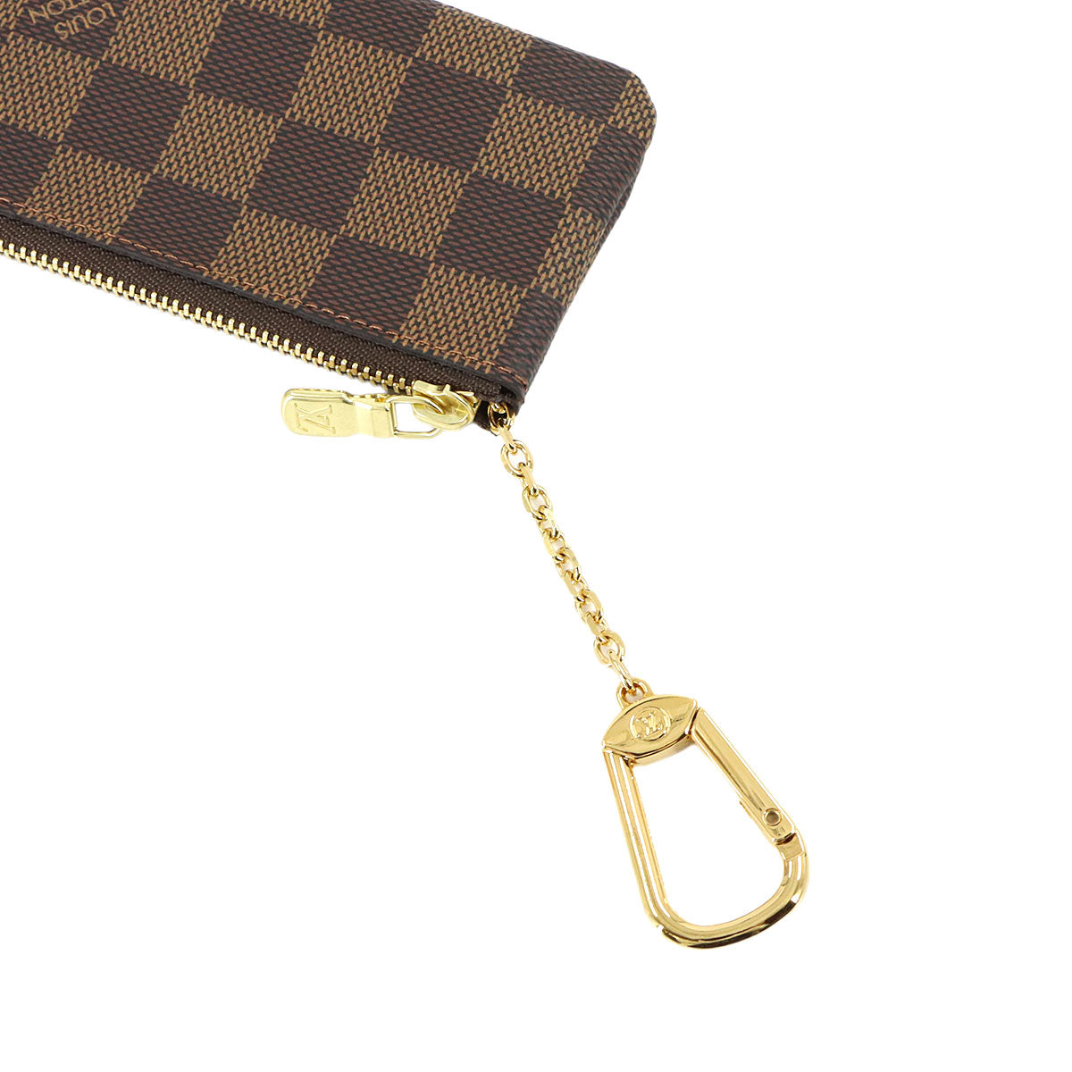 Damier Pochette Cles Coin Case Key Case Ebene N62658