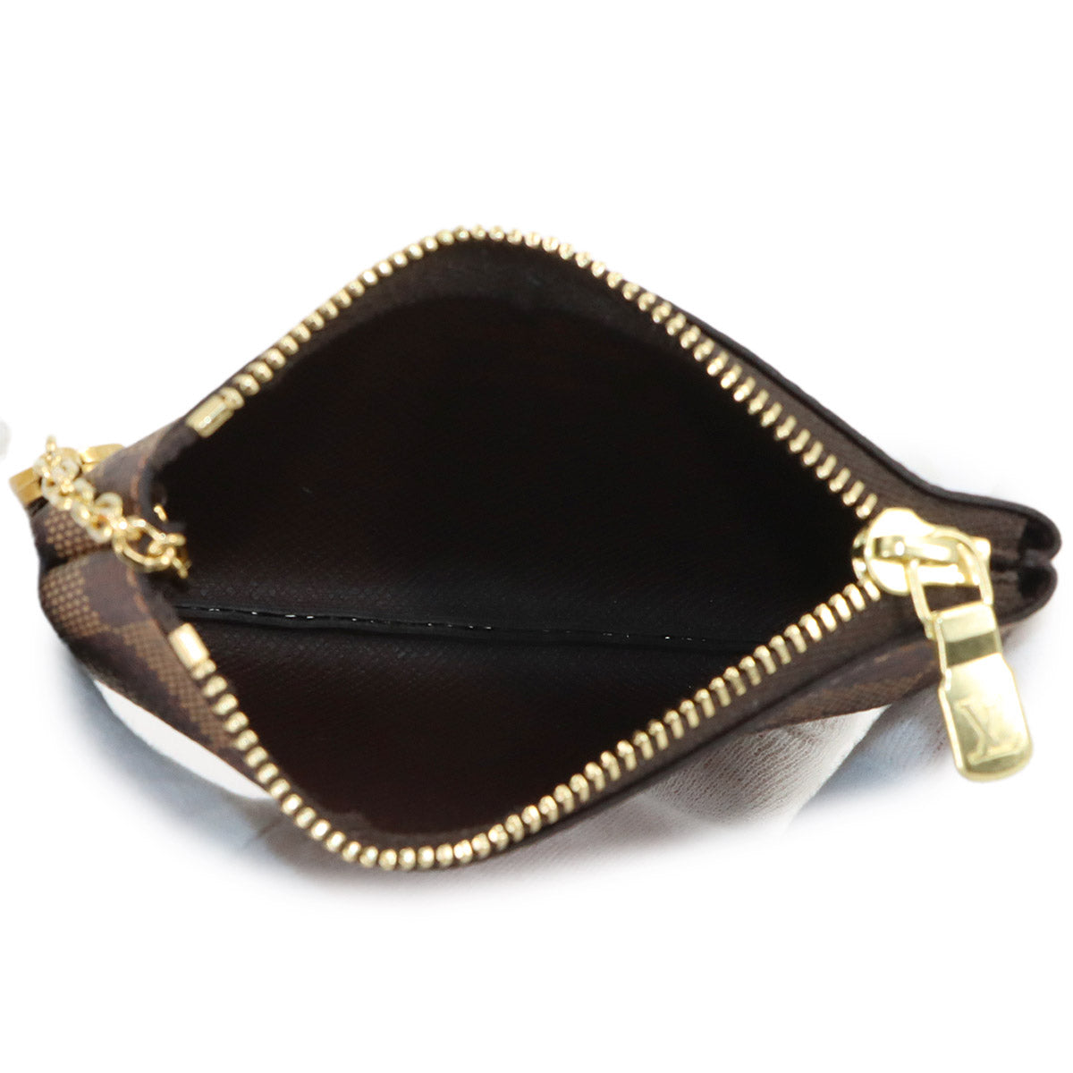 Damier Pochette Cles Coin Case Key Case Ebene N62658