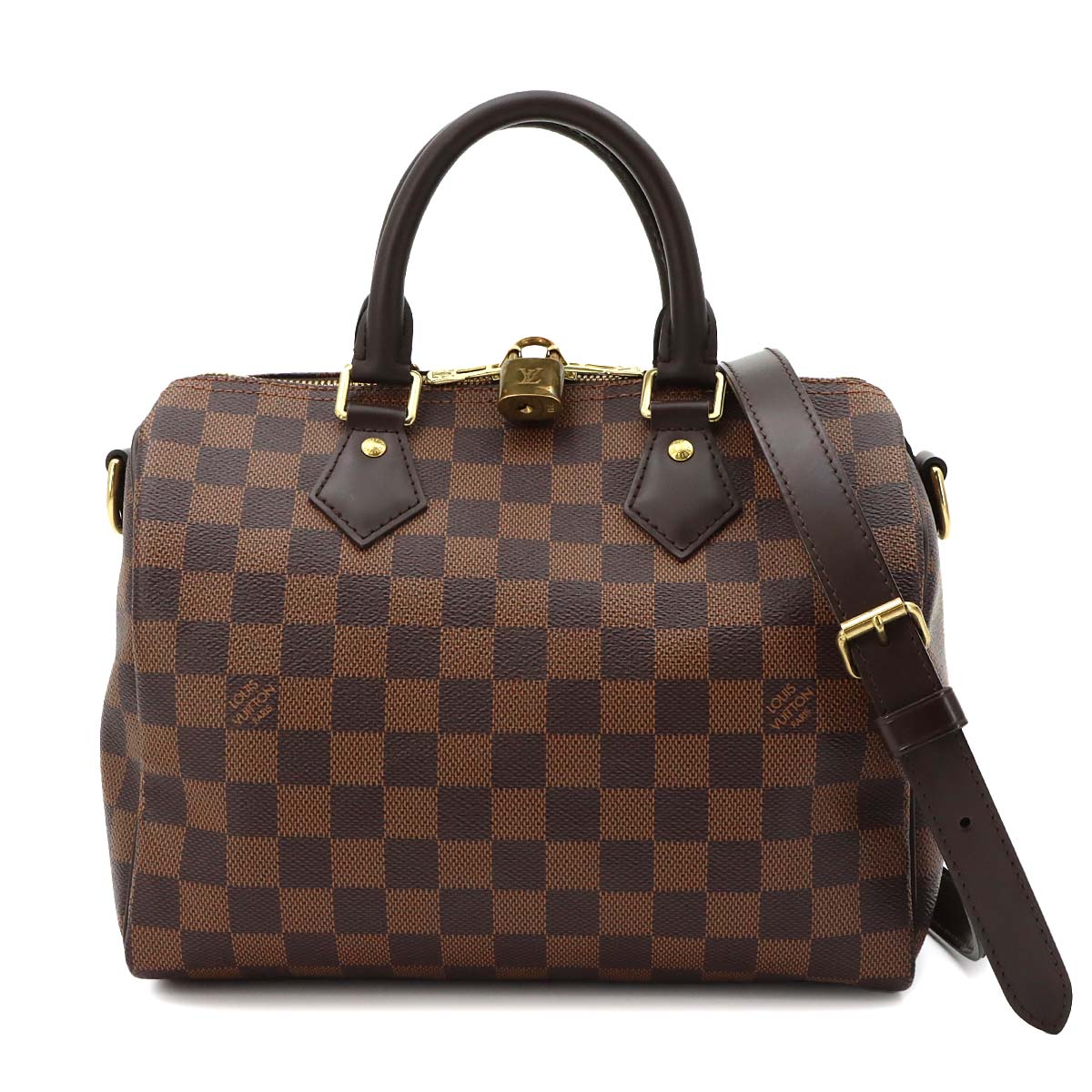 Damier Speedy Bandouliere 25 Hand Shoulder Bag N41368
