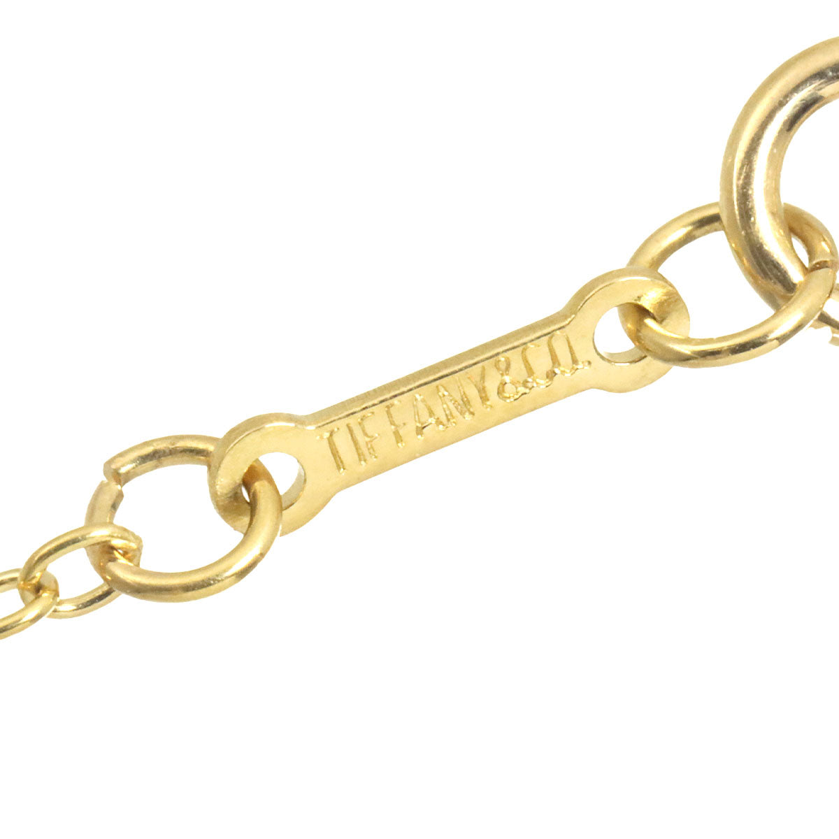 Bean 3P Necklace 18K Yellow Gold 750