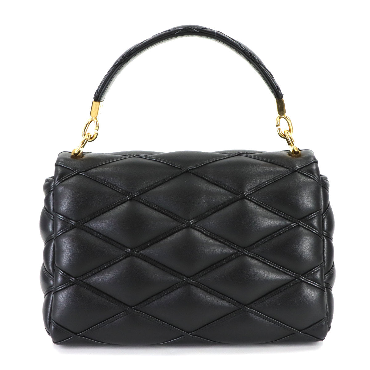 Martage GO-14 MM Hand Shoulder Bag Leather Noir M22891
