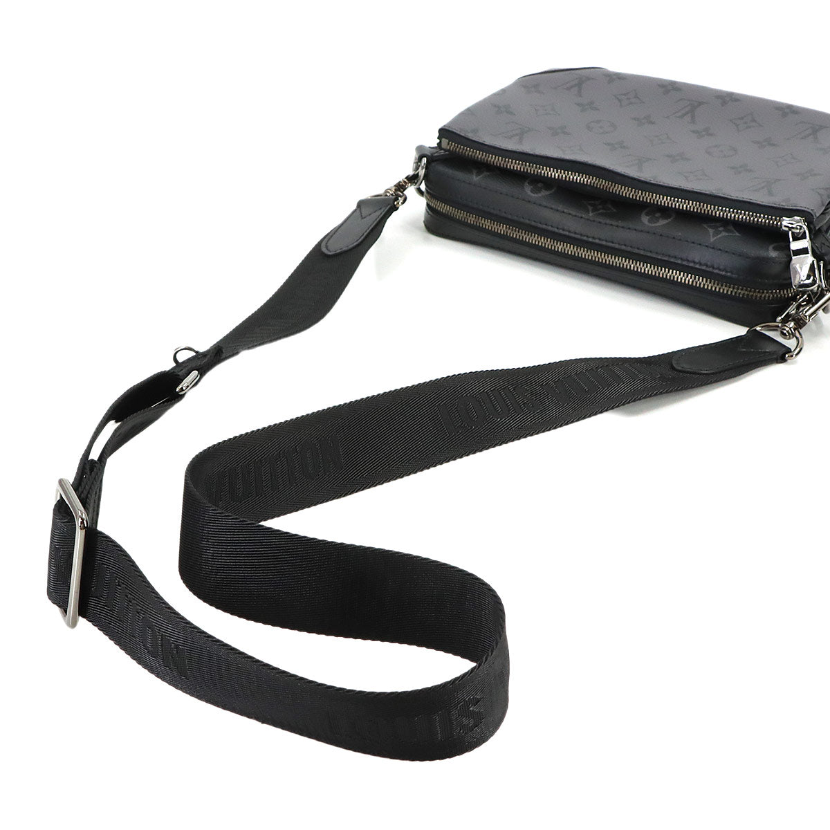 Monogram Eclipse Trio Messenger Shoulder Bag M69443 Purse