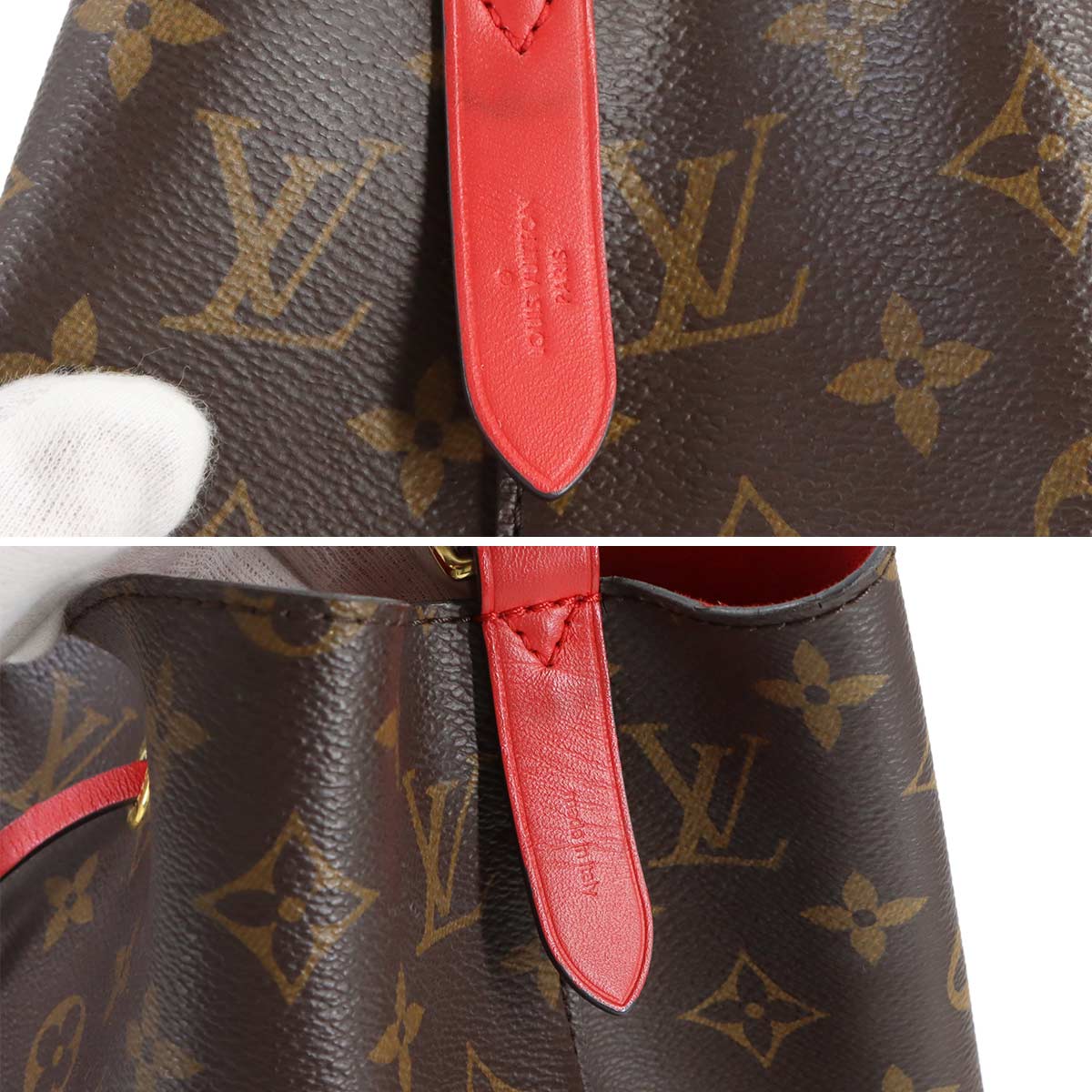 Monogram Neonoe Shoulder Bag Coquelicot M44021