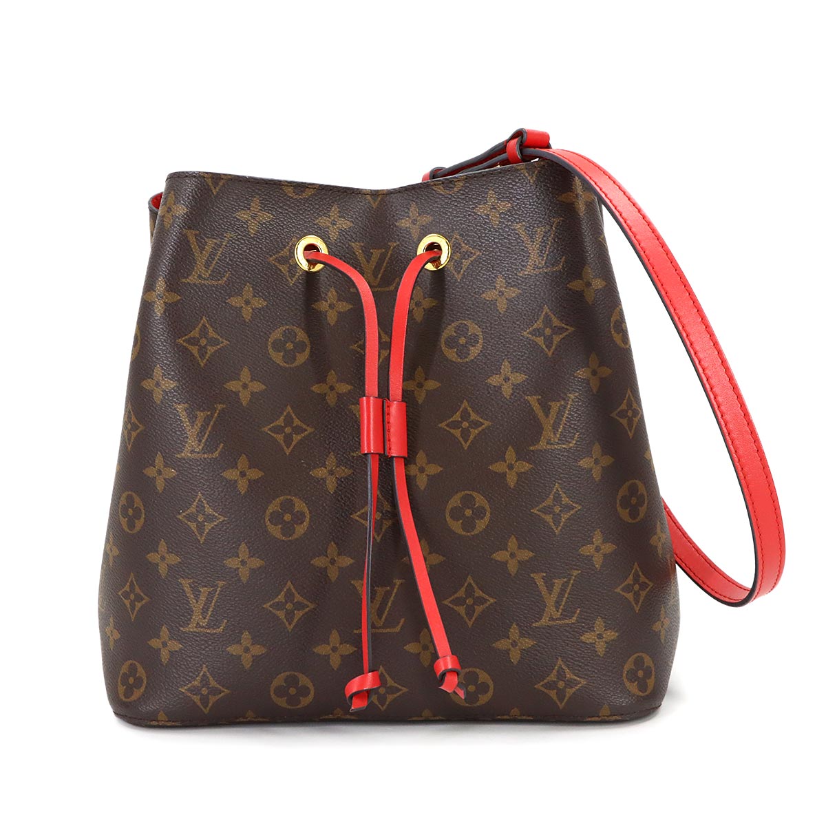 Monogram Neonoe Shoulder Bag Coquelicot M44021