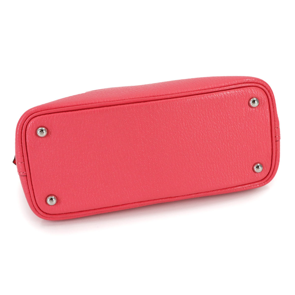 Bolide 1923 Mini Hand Shoulder Bag Chevre Mysore Rose Lipstick