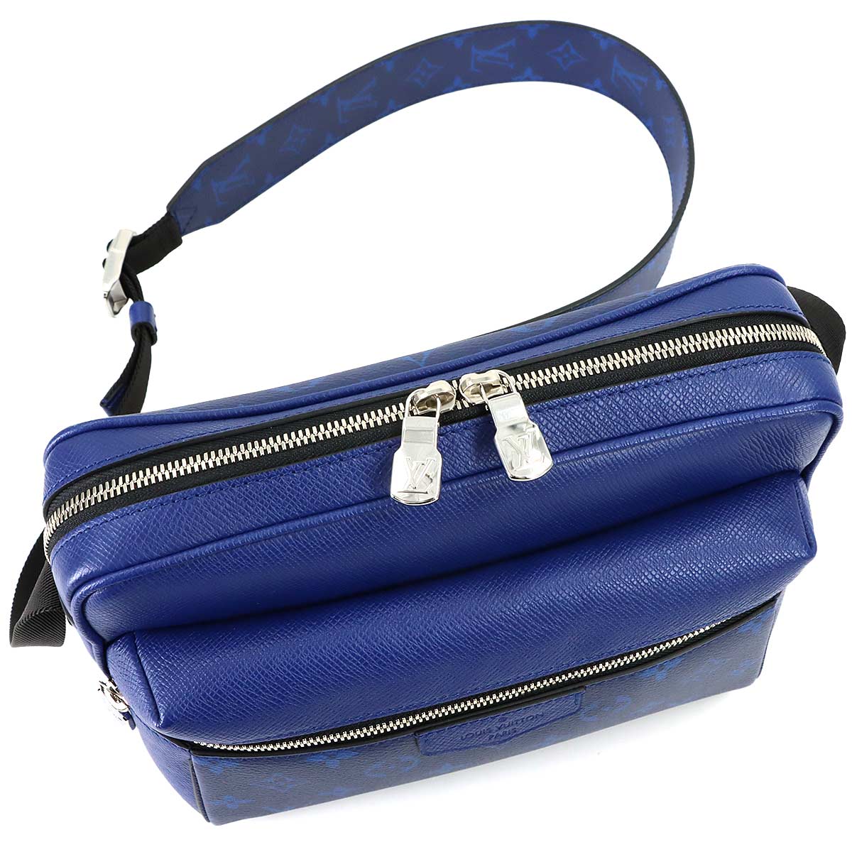 Taigarama Outdoor Messenger PM Shoulder Bag Cobalt M30242