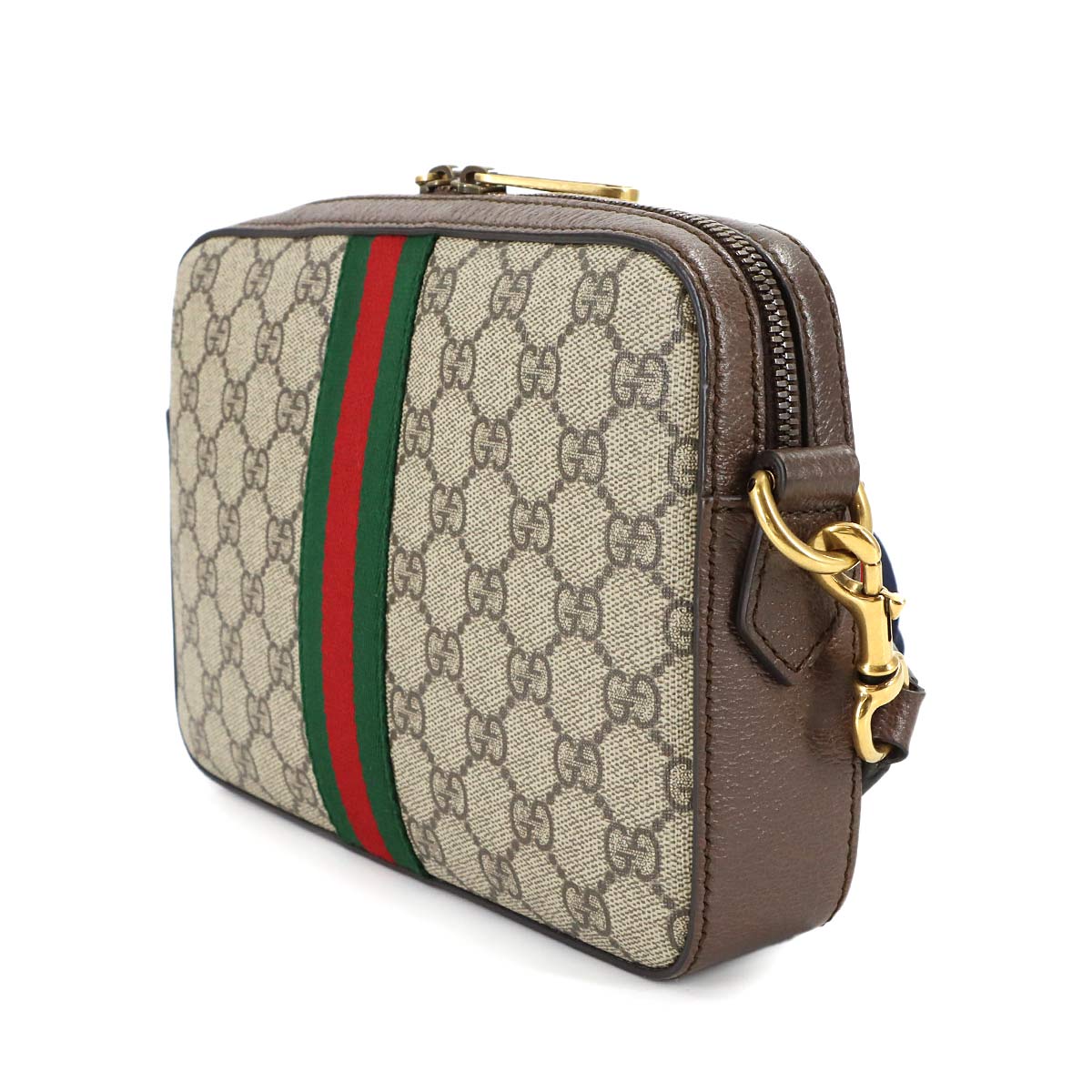 Ophidia Crossbody Shoulder Clutch Bag GG Supreme Canvas 699439