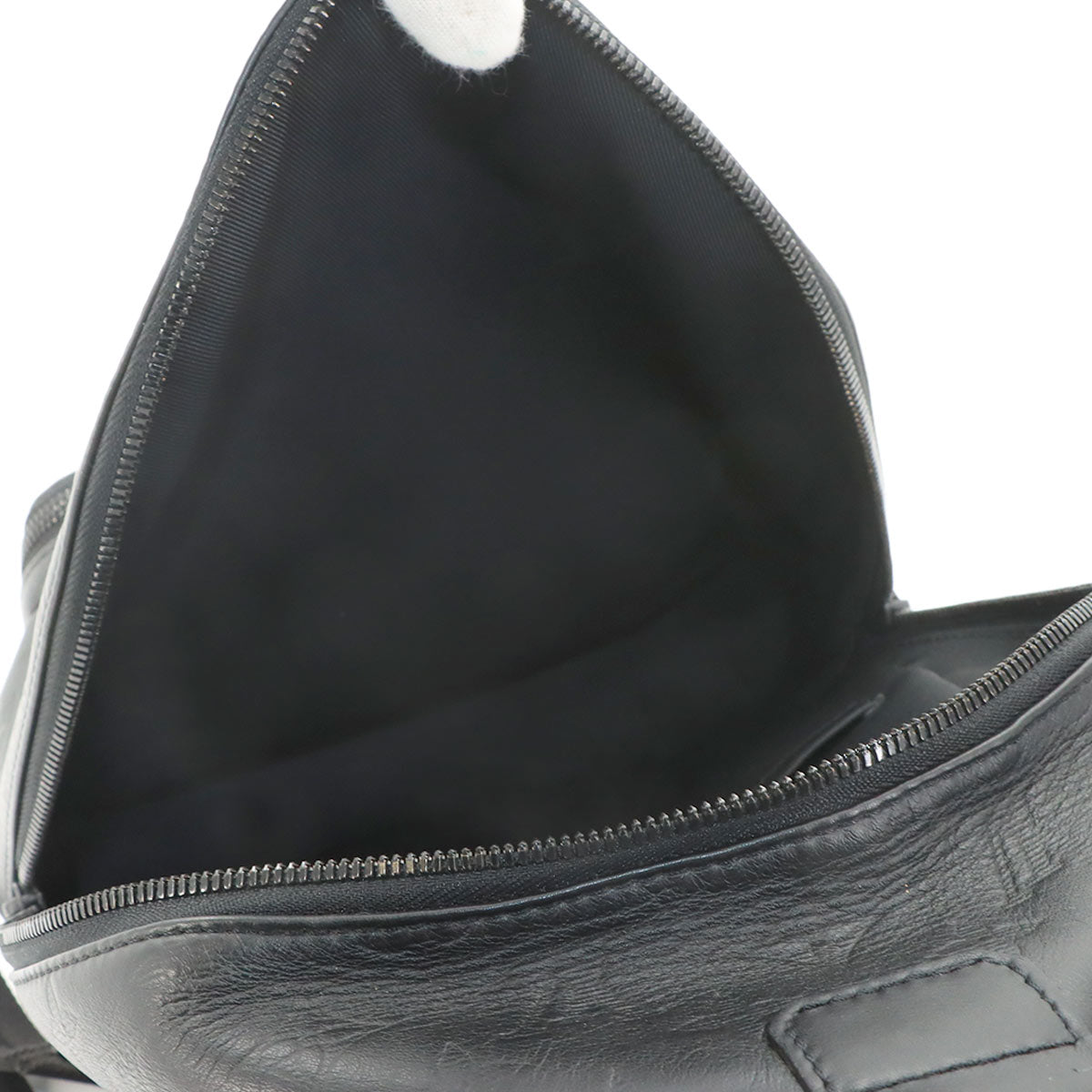 Monogram Shadow Racer Sling Bag Leather Black M46107