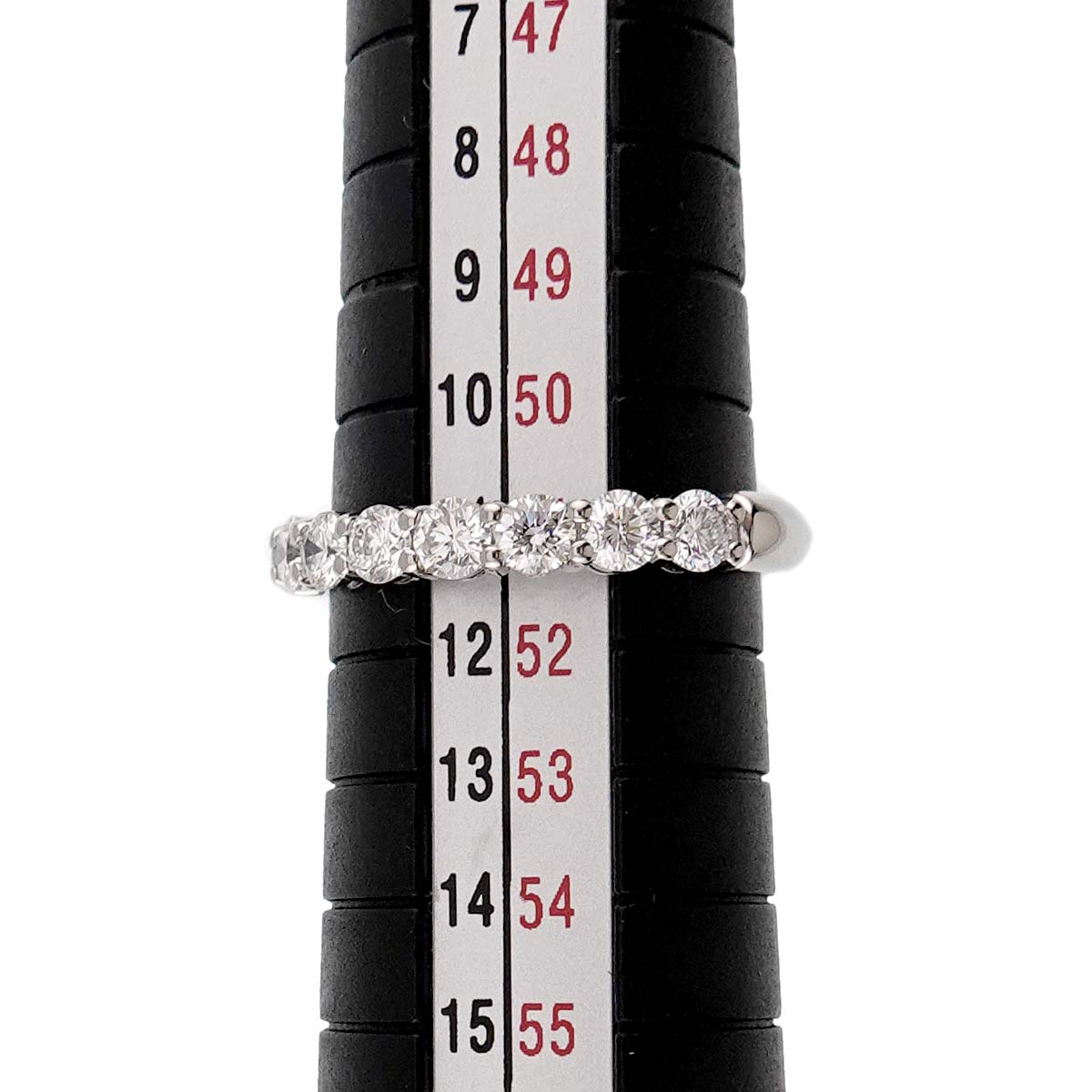 Half Diamond Ring Platinum size5.5-5.75(US)