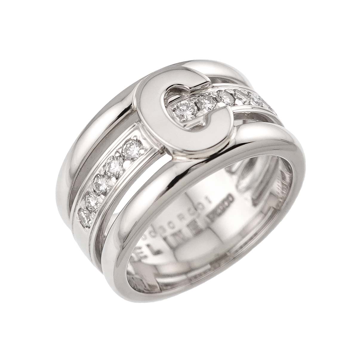 Diamond 0.30ct Ruby 0.01ct Ring Pt Platinum Size6-6.25(US)
