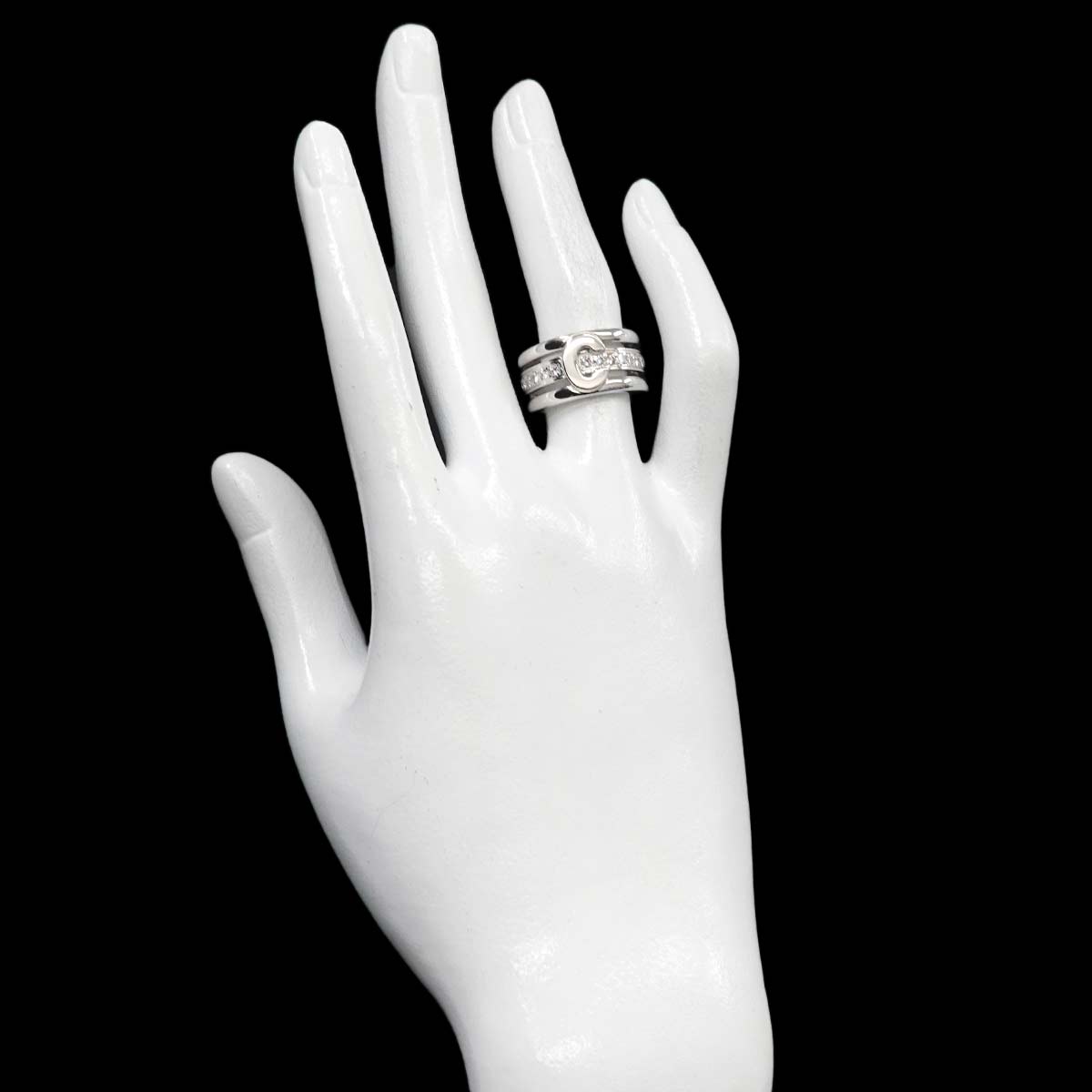 Diamond 0.30ct Ruby 0.01ct Ring Pt Platinum Size6-6.25(US)