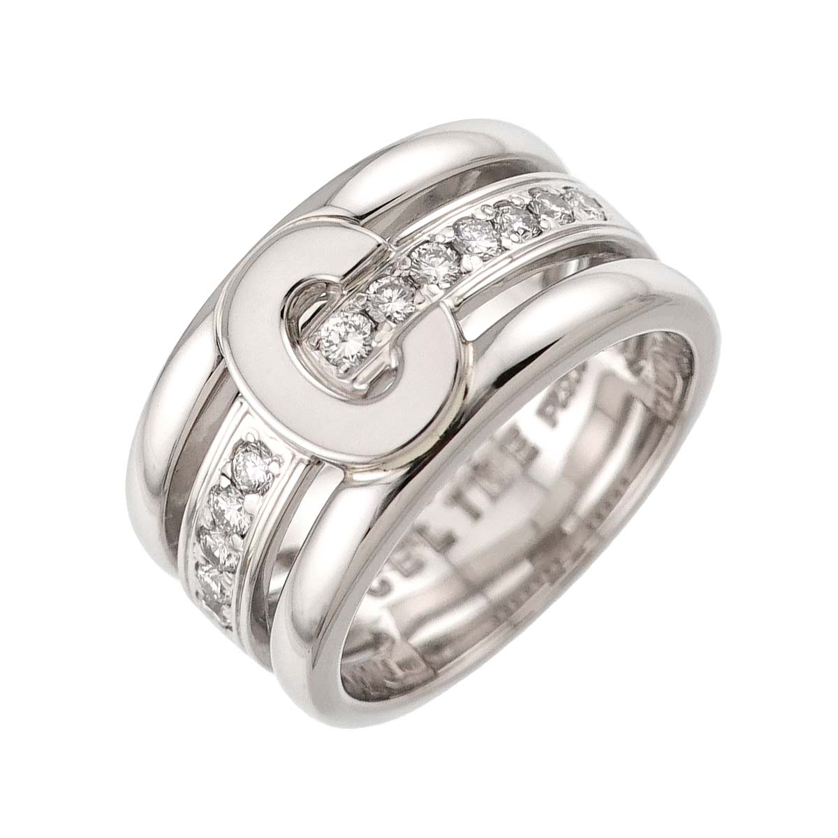Diamond 0.30ct Ruby 0.01ct Ring Pt Platinum Size6-6.25(US)