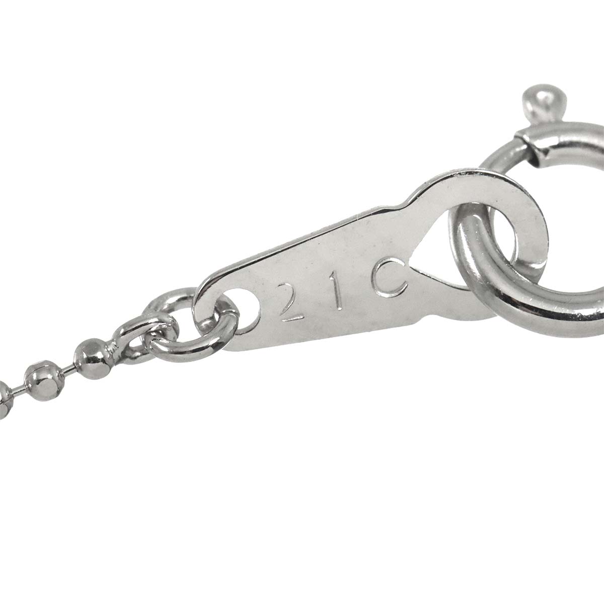 Diamond 0.22ct Necklace 18K WG 750