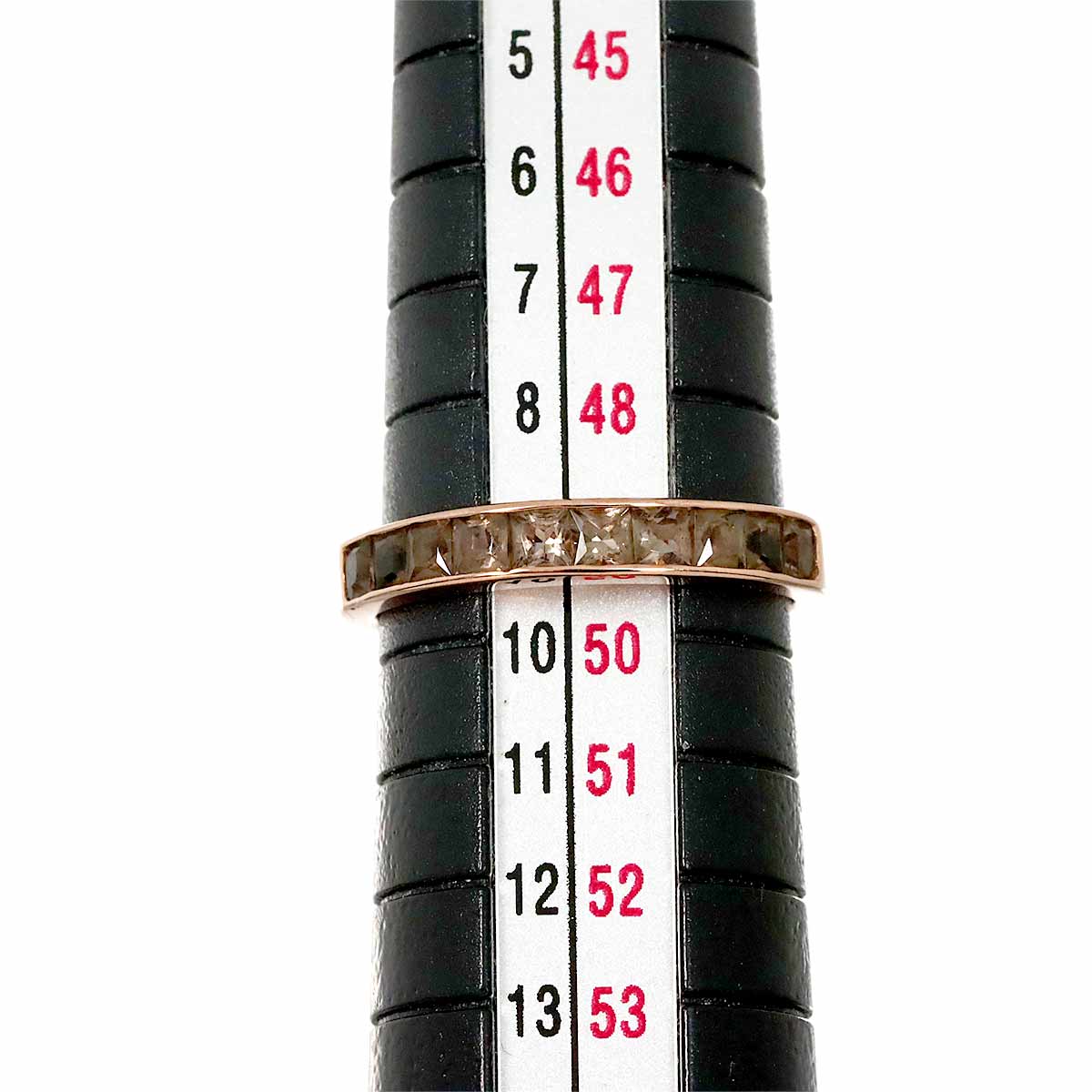 Aoyama Quartz Ring 18K K18 PG 750 size4.75-5(US)